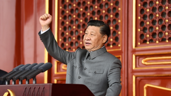 Xi Jinping holder en viktig tale i anledning kommunistpartiets hundreårsjubileum 1 juli 2021_169.jpg